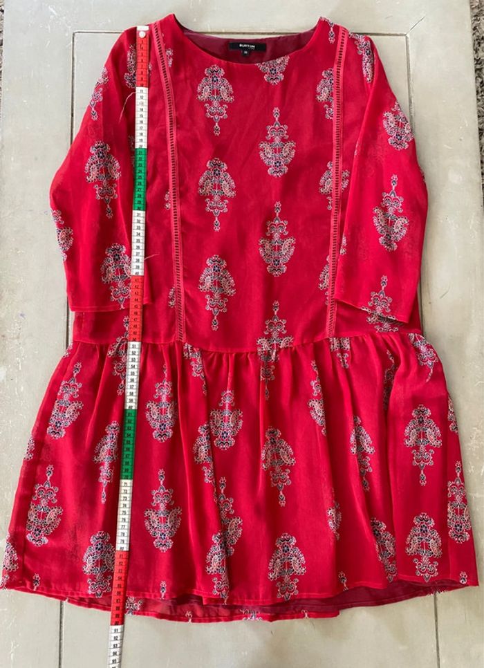 Robe Burton rouge taille 38 - photo numéro 11