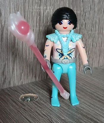 Playmobil bleu femme