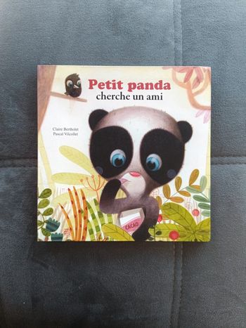 Livre enfant Petit panda cherche un ami Collection mes p'tits albums mes petits albums thème Amitié