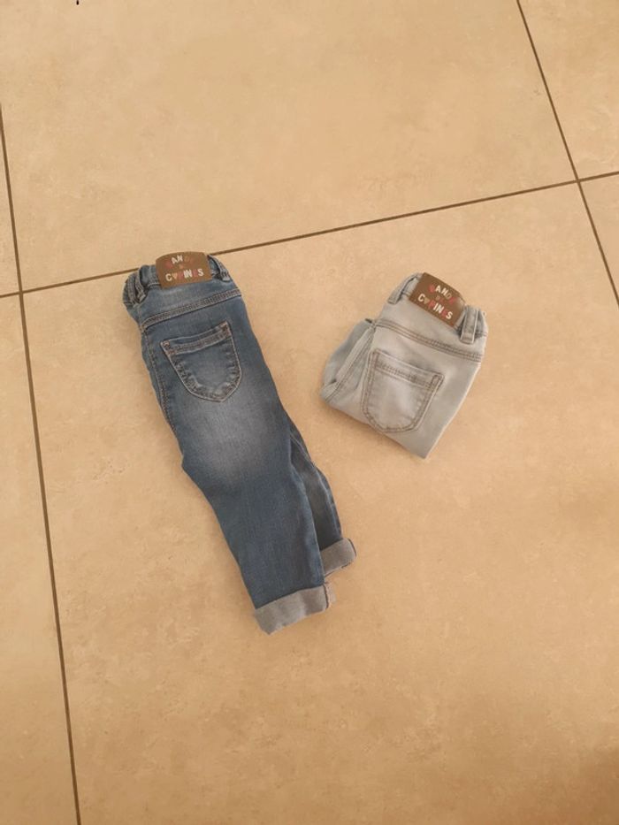 2 jeans TAO 6 mois - photo numéro 2