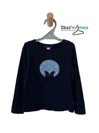 T-shirt manches longues (hérisson en sequins) - Okaïdi 3 ans (98cm)