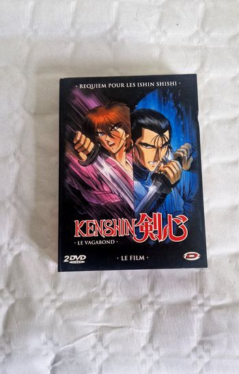 Coffret dvd Kenshin le vagabond , le film , double dvd