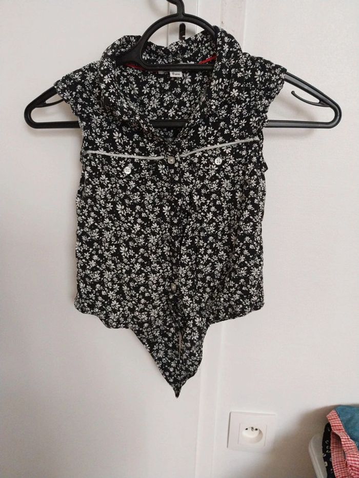 Chemise sans manches