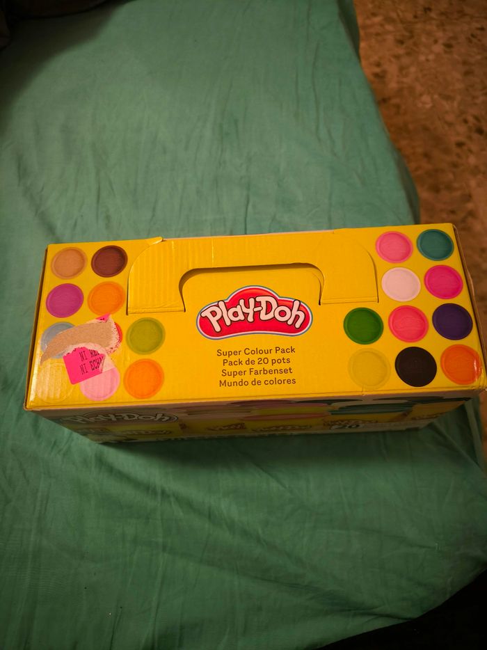 20 pots de pâtes a modeler - photo numéro 2