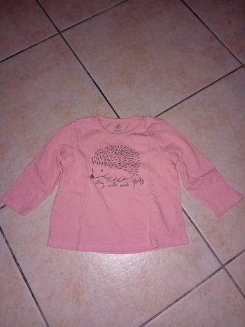 Manche longue 12 mois hérisson