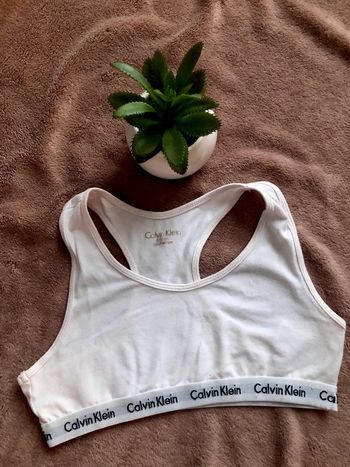 Brassière Calvin Klein rose fille
