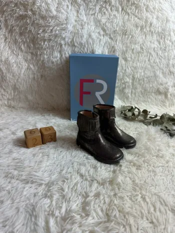 Paire de bottines bronze Franco Romagnoli taille 23