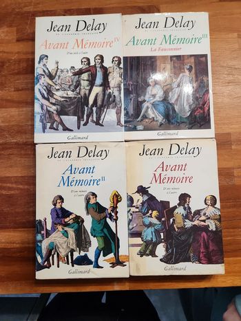 Lot de 4 livre :  Avant mémoire