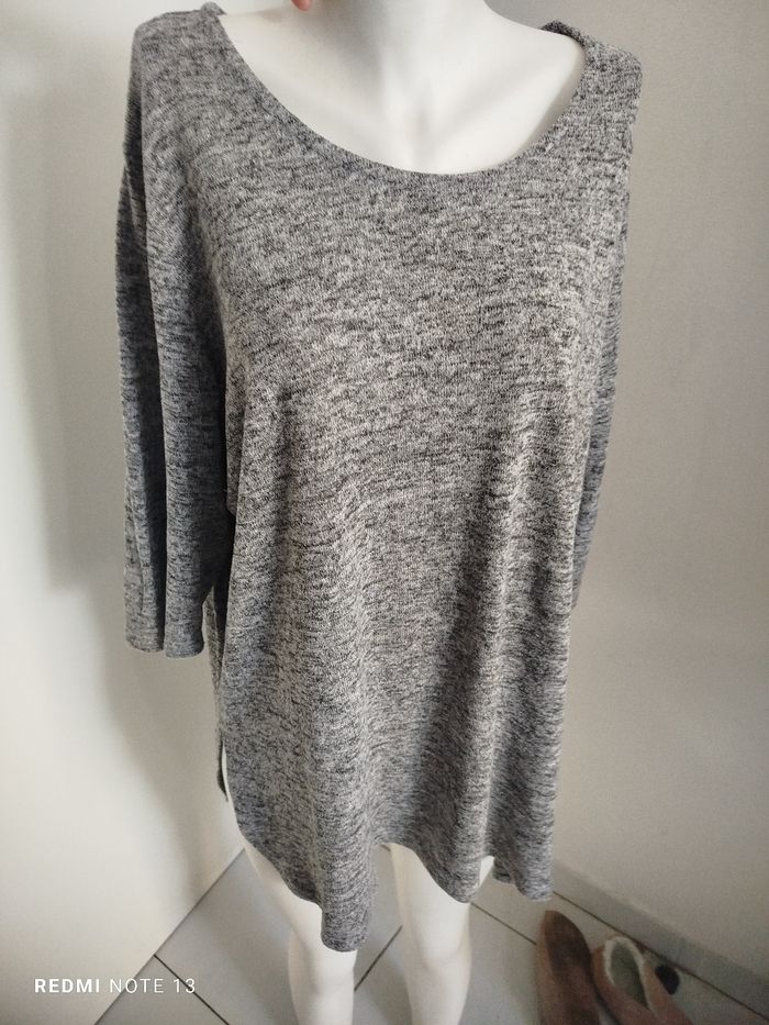 #kytie50femme. Pull léger manches 3/4 taille 50