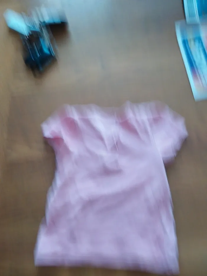 T-shirt rose 9 mois - photo numéro 3