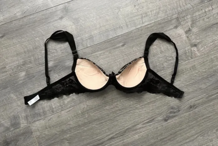 Soutien gorge noir et dentelle Axami femme 90C - photo numéro 9