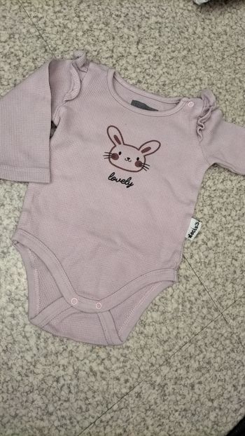 Body bébé fille manche longue 