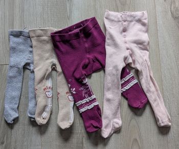 Lot de 4 collants taille 3/6 mois