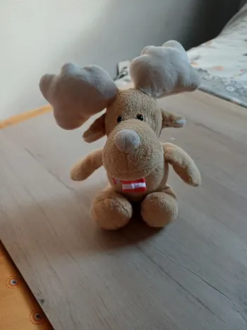 Renne de Noël peluche