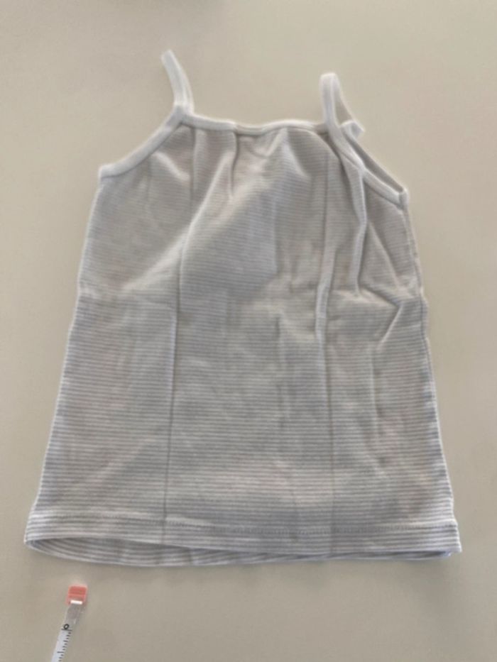 Maillot de corps rayé 10 ans - photo numéro 4