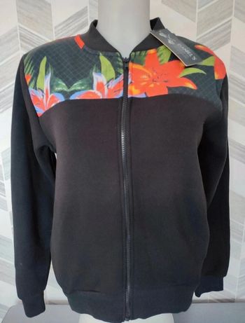 Gilet avec imprimé florale taille Xs