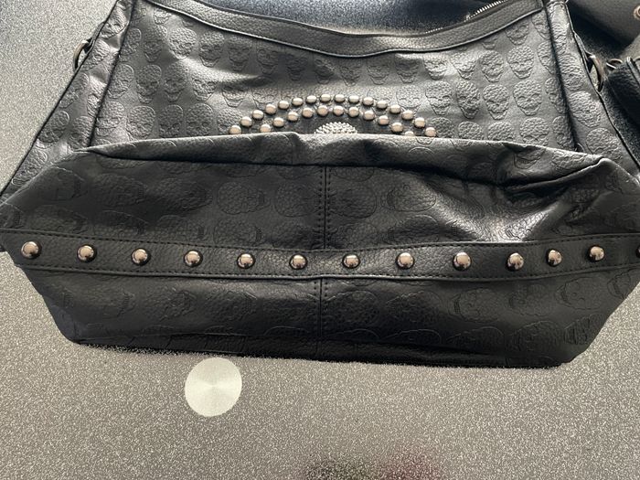 Très Beau Sac à Mains Gothique Skull Grande Capacité - photo numéro 5