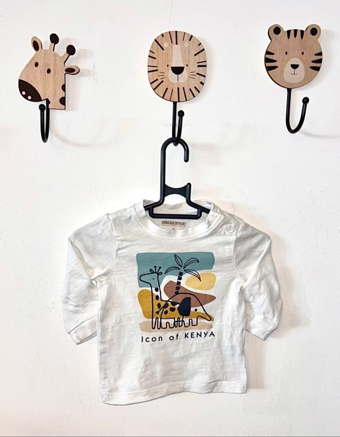 T-shirt manches longues taille 3 mois