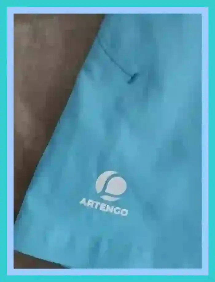 Short de tennis Artengo bleu clair garçon 8 à 9 ans - 7518884089 - photo numéro 5