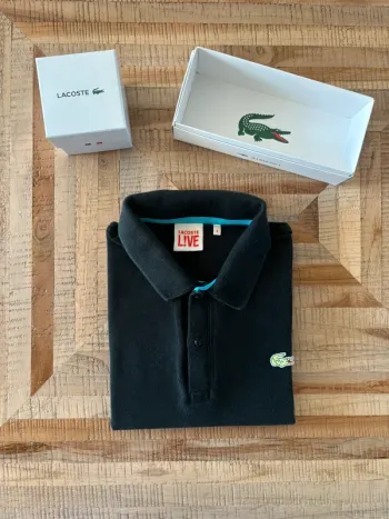 Polo Lacoste Noir