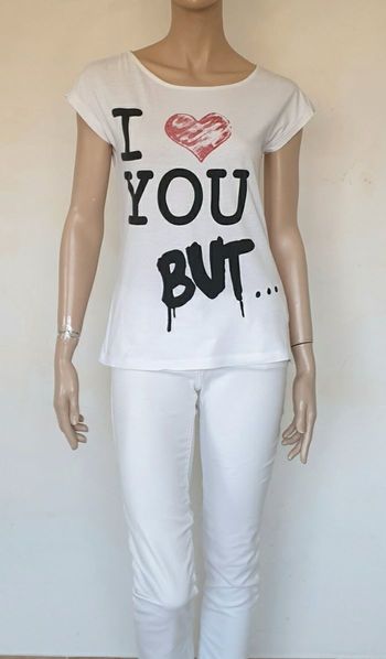 T-shirt à motifs Bershka T.36