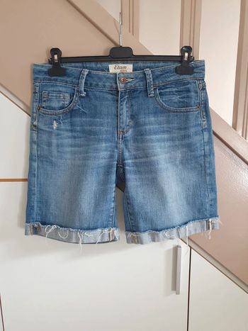 Short bermuda en jean Etam T. 38