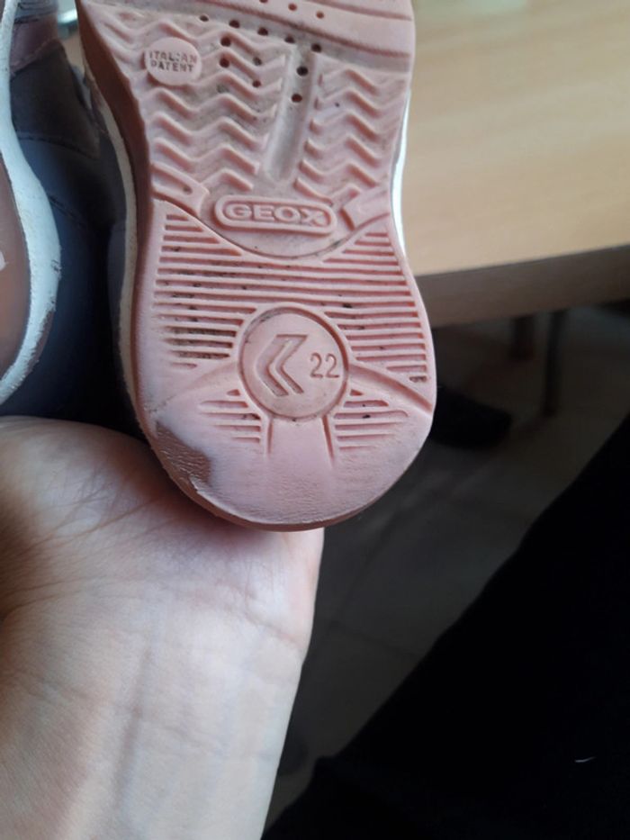 Basket geox taille 22 - photo numéro 7