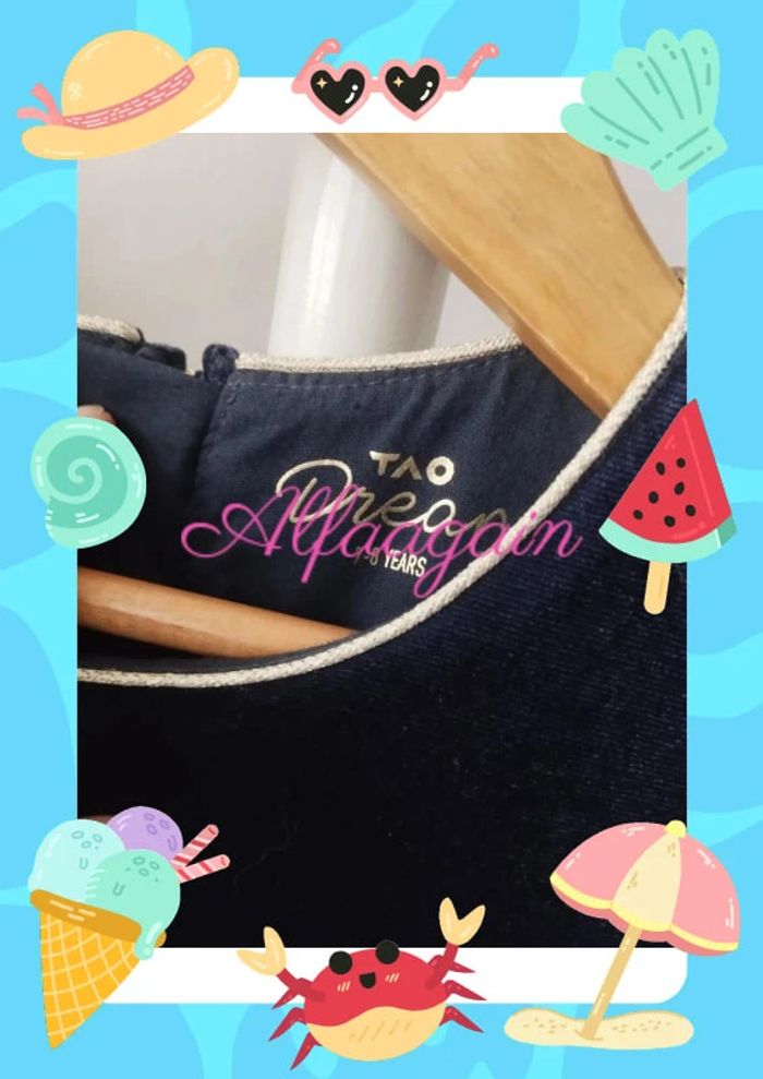 Robe tao dream 7/8ans créateur magicienne - photo numéro 2