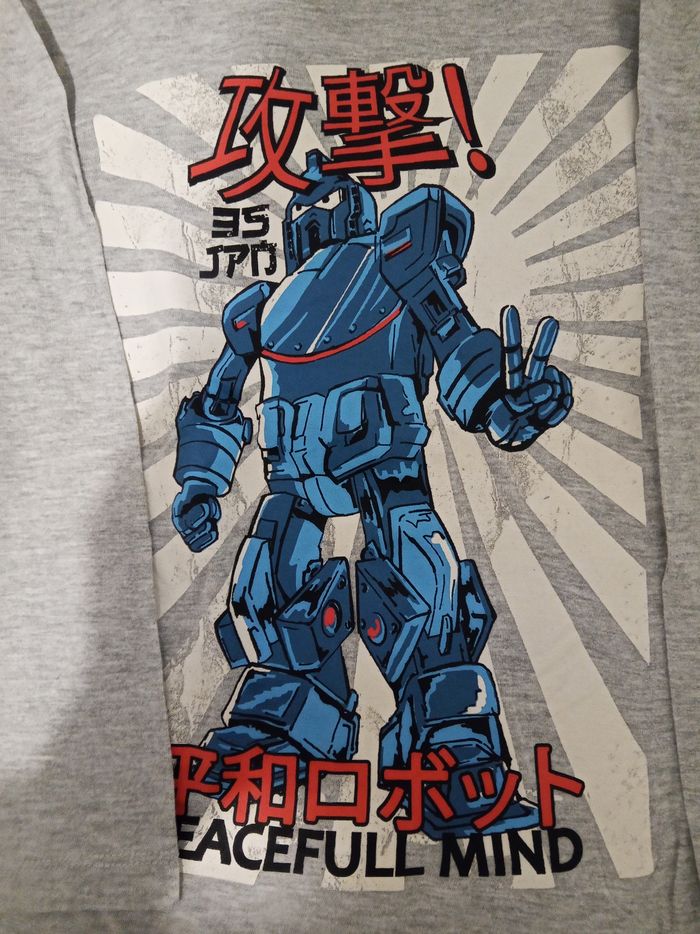 T-shirt ML "robot" _ 8 ans - photo numéro 2