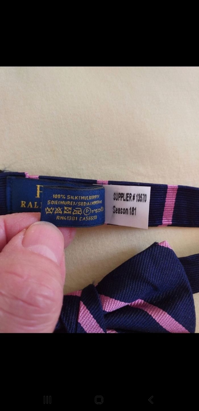 Nœud papillon Ralph Laurens - photo numéro 2