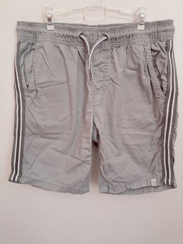 Short garçon gris 10 ans 138-143 cm kiabi - photo numéro 3