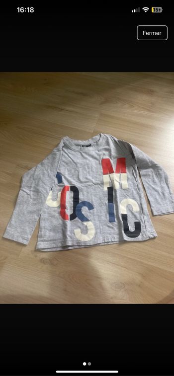 Teeshirt manche longue
