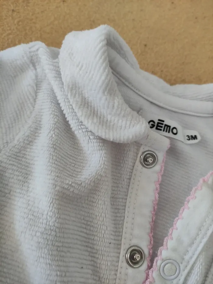 Pyjama chaud blanc - photo numéro 8