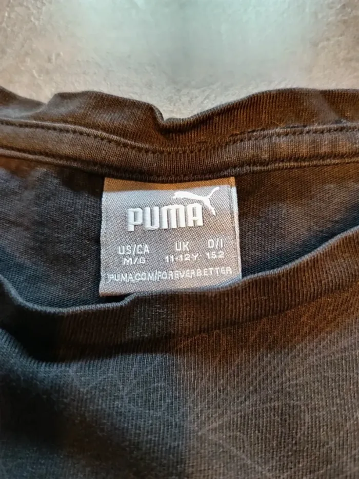 Vends tee-shirt enfant puma taille 11-12 ans . - photo numéro 3