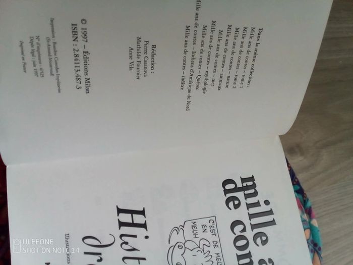 Mille ans de contes, lot de 2 gros livres vintages - photo numéro 7