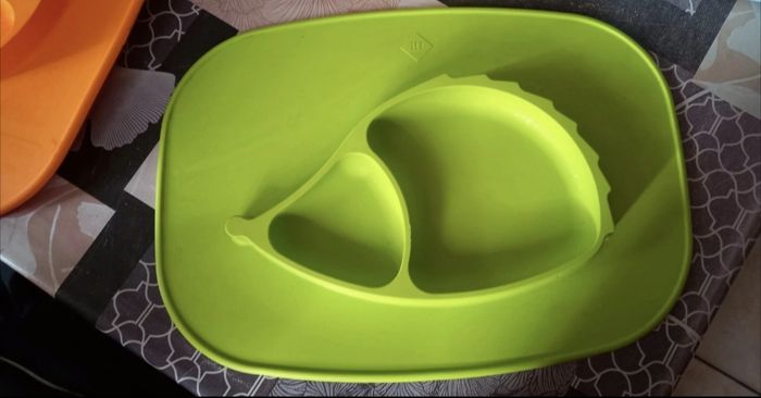 Assiette silicone