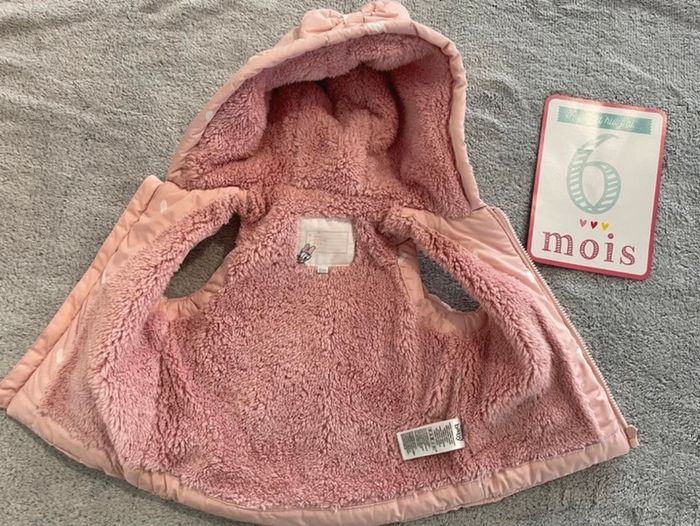 Doudoune chaude sans manche, fille, 6 mois, neuve - photo numéro 4