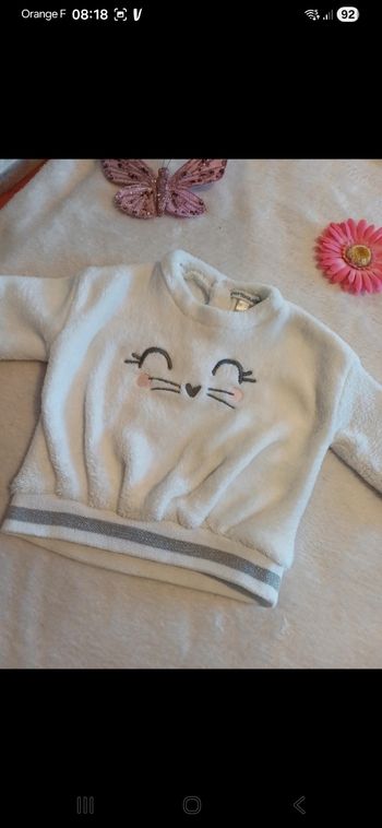 Sweat bébé taille 3 mois