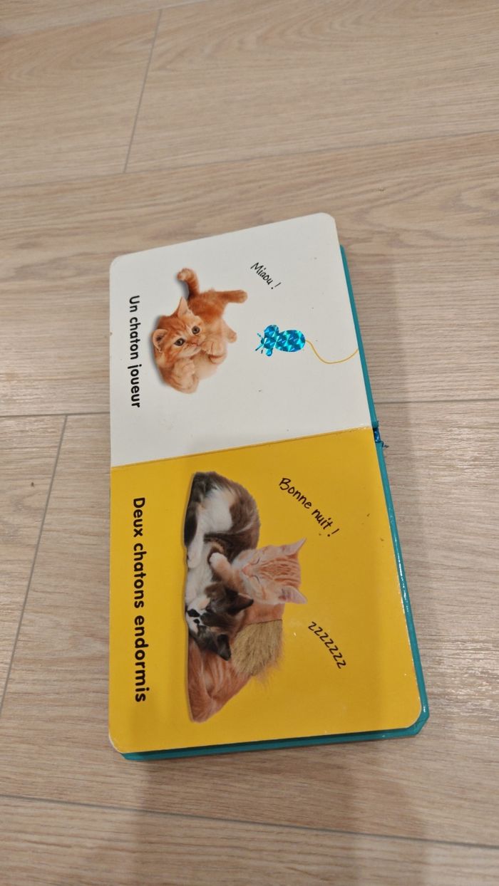 Livre Les chatons à toucher - photo numéro 6