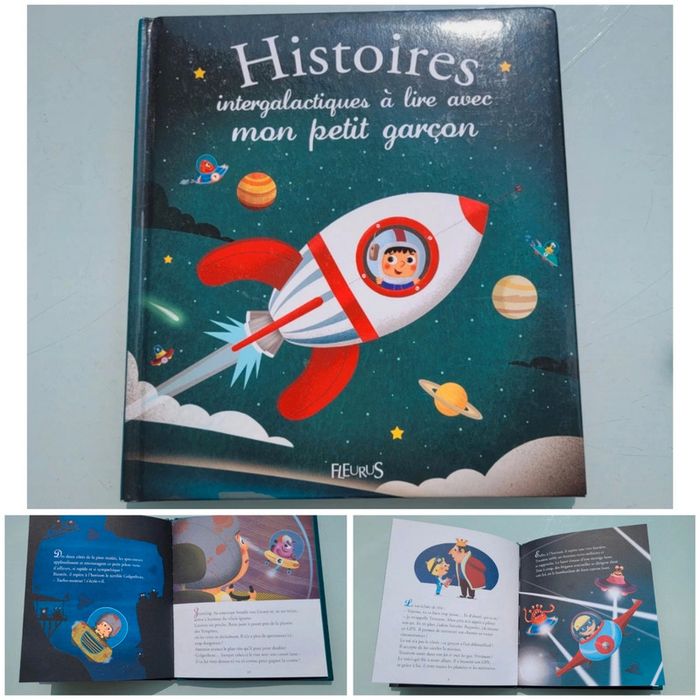 Livre couverture mousse Histoires intergalactiques à lire avec mon eptit garçon 🚀 48