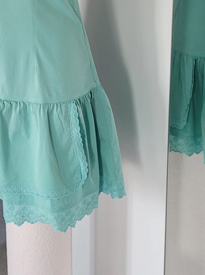 Robe d'été bleu turquoise - photo numéro 3