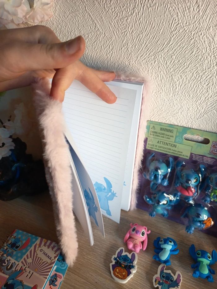 Lot de papeterie et matériel de bureau STITCH – cadeau offert 🎁 - photo numéro 3