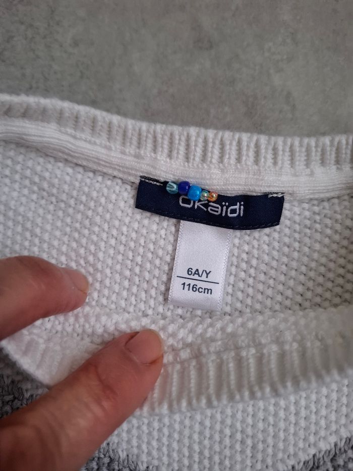 Pull okaidi 6 ans - photo numéro 3