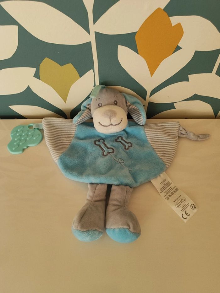 Doudou plat chien tom kiddy