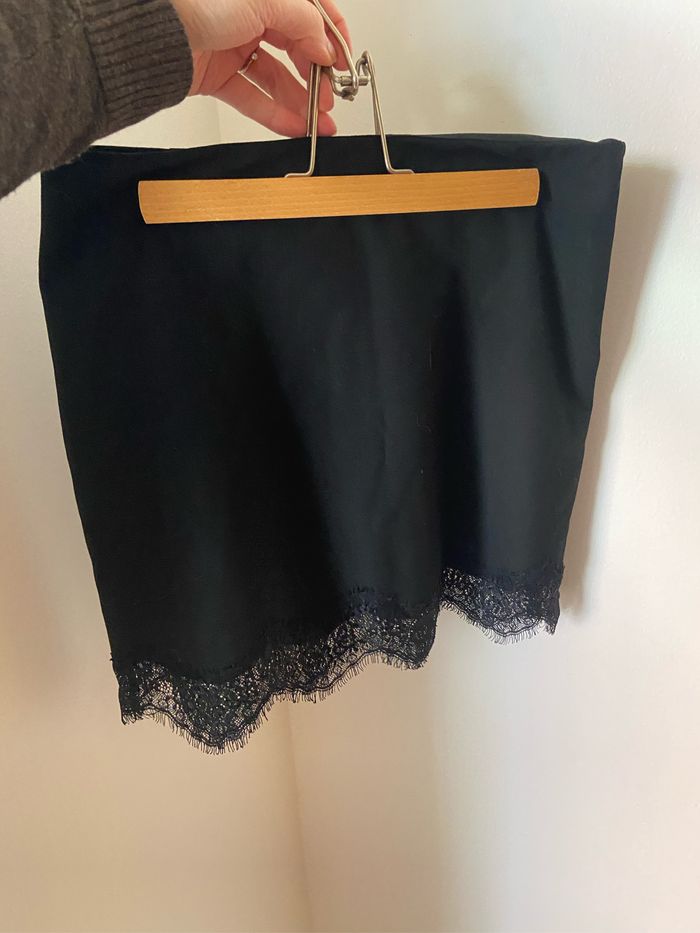 Mini jupe Zara woman noir taille 36
