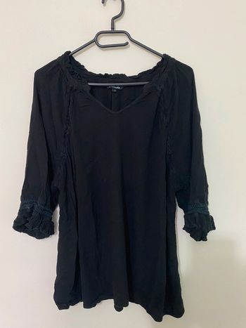 Blouse noire MS Mode taille 48