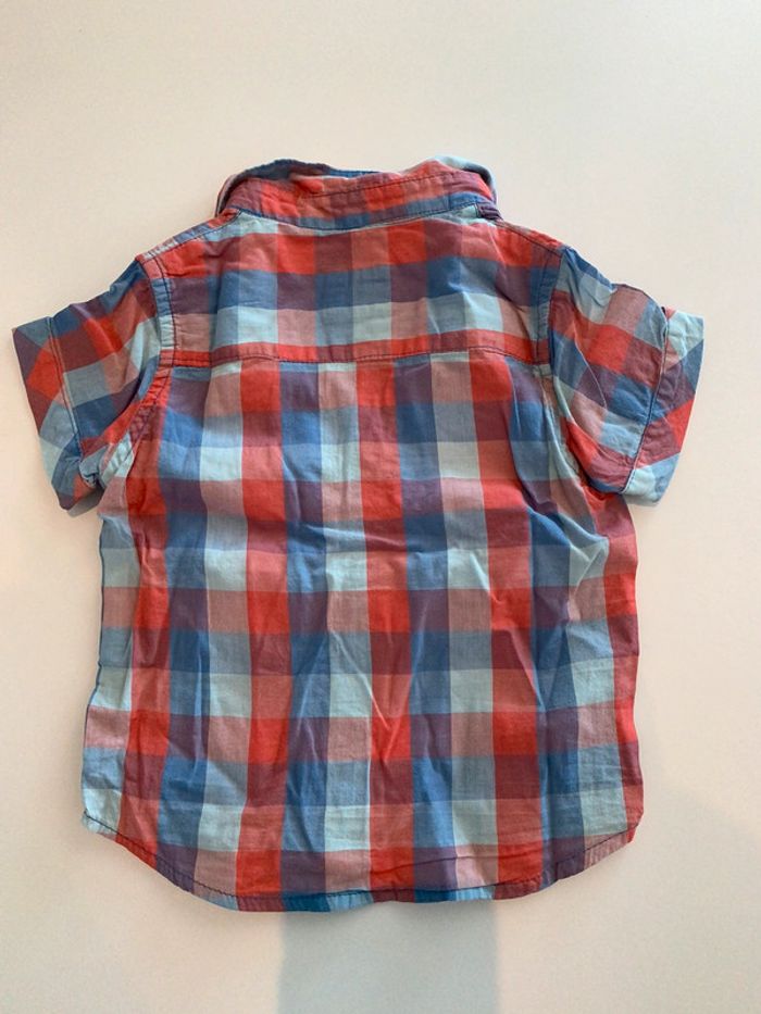Chemise à carreaux garçon 24 mois - photo numéro 3
