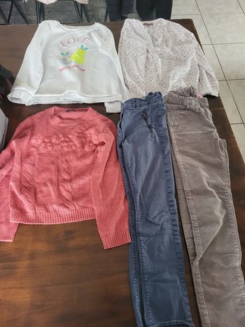 Lot vêtements fille