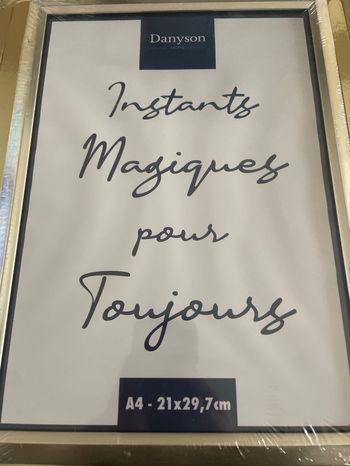 Cadre neuf A4 (21x29,7cm)