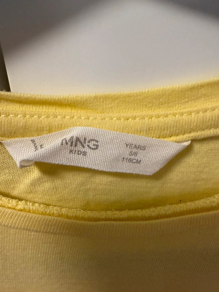 T-shirt mango 5/6 ans - photo numéro 4